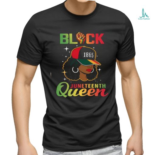 1865 Juneteenth Black Queen T shirt