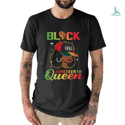 1865 Juneteenth Black Queen T shirt