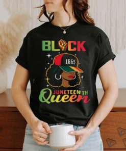 1865 Juneteenth Black Queen T shirt