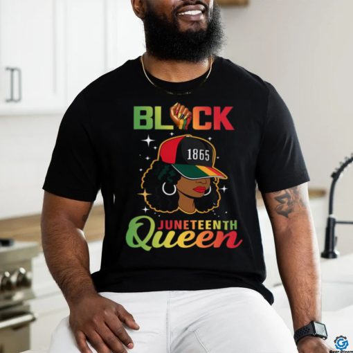 1865 Juneteenth Black Queen T shirt