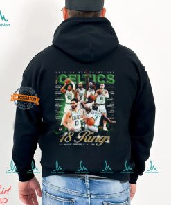 2023 24 NBA Champions Boston Celtics SLAM Presents 18 Rings The Greatest Franchise Of All Time Classic T Shirt