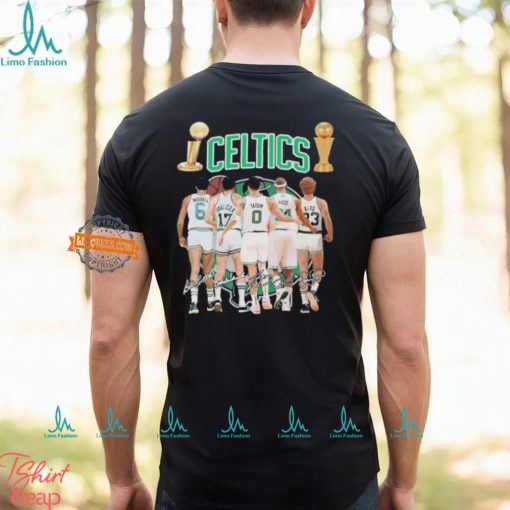 2024 Boston Celtics NBA Finals Champions All Best Starting 5 Players T Shirt