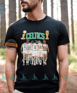 2024 Boston Celtics NBA Finals Champions All Best Starting 5 Players T Shirt