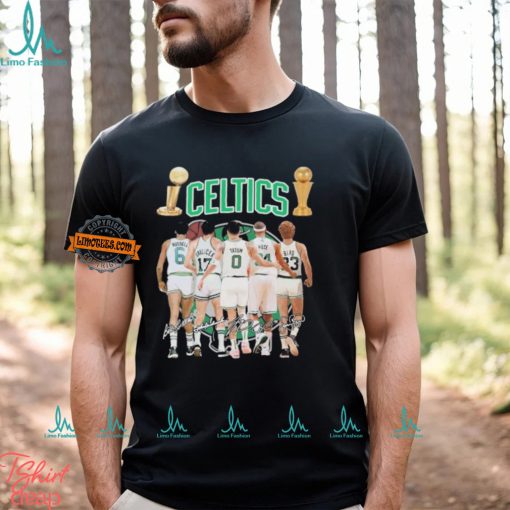 2024 Boston Celtics NBA Finals Champions All Best Starting 5 Players T Shirt