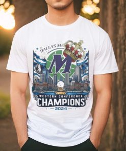 2024 Dallas Mavericks 2024 Western Conference Champions The Crown T Shirt