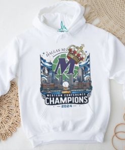 2024 Dallas Mavericks 2024 Western Conference Champions The Crown T Shirt