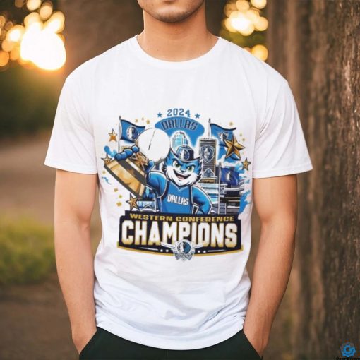 2024 Dallas Mavericks Mascots Western Conference Champions Shirt