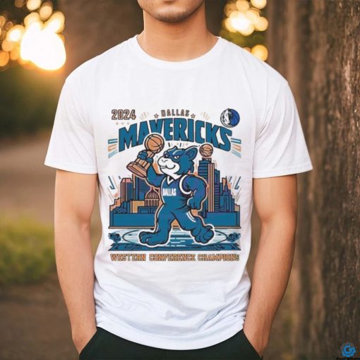 2024 Dallas Mavericks NBA Western Conference Champions T Shirt