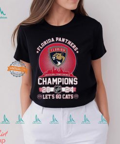 2024 Florida Panthers Eastern Conference Champions Let’s Go Cats Shirt