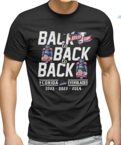 2024 History Made Back To Back To Back Kelly Cup Champions Florida Everblades shirt