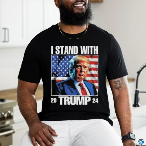 2024 I Stand With Trump America T Shirt