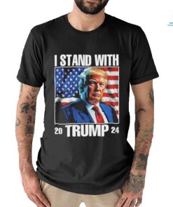 2024 I Stand With Trump America T Shirt