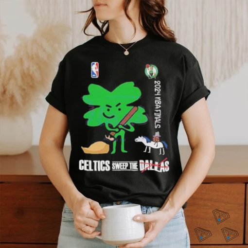 2024 NBA Finals Celtics Sweep The Dallas Mavericks T Shirt