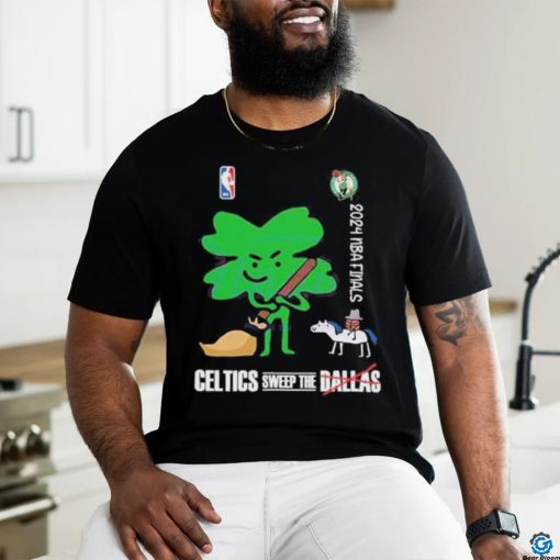 2024 NBA Finals Celtics Sweep The Dallas Mavericks T Shirt