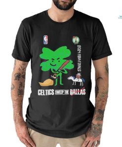 2024 NBA Finals Celtics Sweep The Dallas Mavericks T Shirt