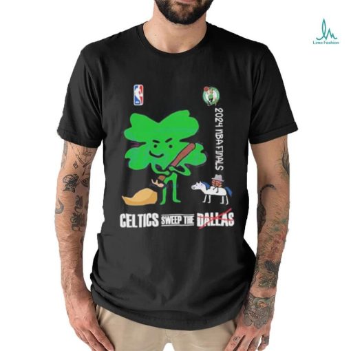 2024 NBA Finals Celtics Sweep The Dallas Mavericks T Shirt