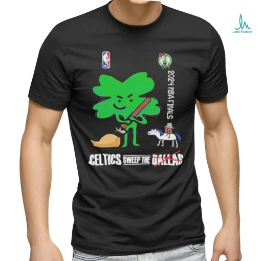 2024 NBA Finals Celtics Sweep The Dallas Mavericks T Shirt