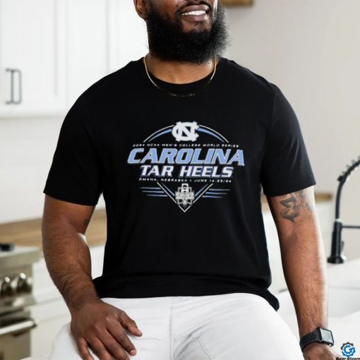 2024 NCAA Men’s College World Series Carolina Tar Heels Omaha June 14 23 2024 Shirt