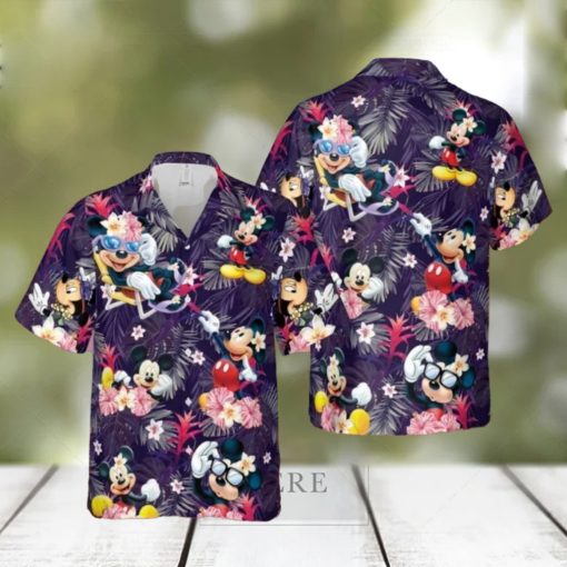 2024 New Disney Hawaiian Shirt Mickey Mouse Hawaiian Shirt