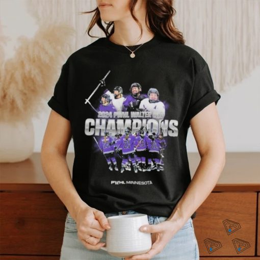 2024 PWHL Walter Cup Champions Minnesota Shirt