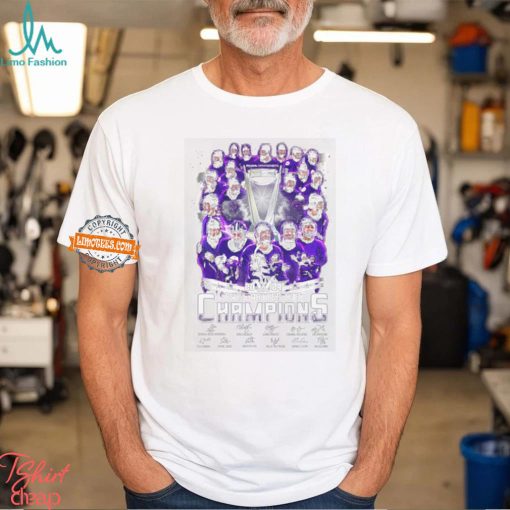 2024 Pwhl Walter Cup Champions Minnesota Signature T Shirt