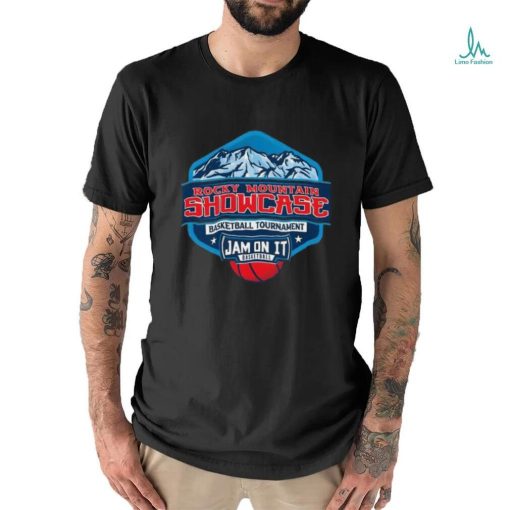 2024 Rocky Mountain Showcase Basketball Tournament Jam on it logo shirt