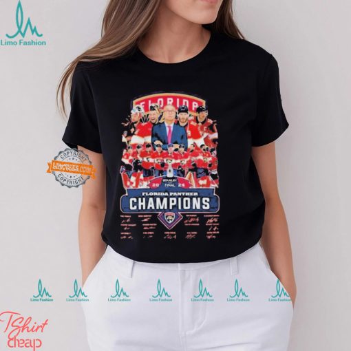 2024 Stanley Cup Final Florida Panther Champions T Shirt