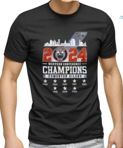 2024 Western Conference Champions Edmonton Oiler Special Shirt