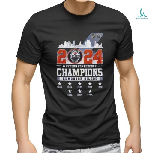 2024 Western Conference Champions Edmonton Oiler Special Shirt