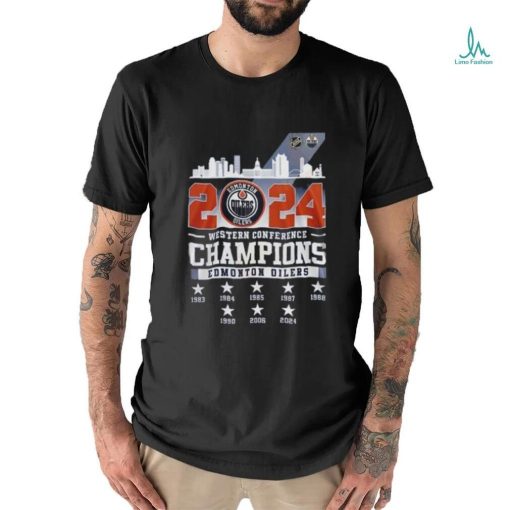 2024 Western Conference Champions Edmonton Oiler Special Shirt