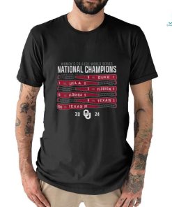2024 Women’s College World Series National Champions Oklahoma Sooners NCAA Division I Softball shirt, hoodie, sweater, long sleeve and tank top 2024 Women’s College World Series National Champions Oklahoma Sooners NCAA Division I Softball shirt