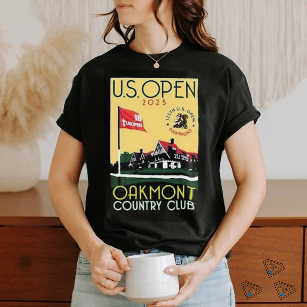 2025 U.S. Open Ahead Blue Oakmont Poster Instant shirt 2025 U.S. Open Ahead Blue Oakmont Poster Instant shirt