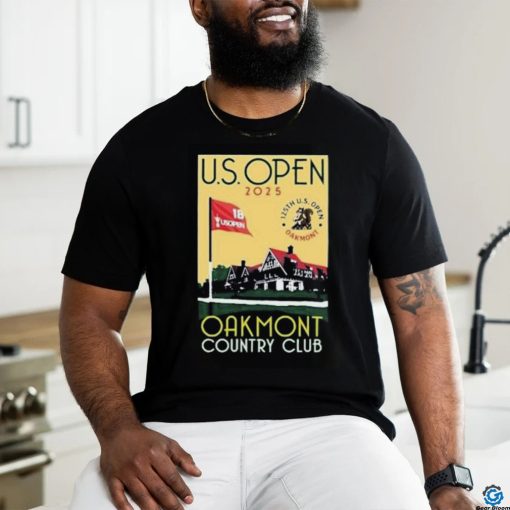 2025 U.S. Open Ahead Blue Oakmont Poster Instant shirt