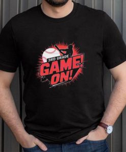 3rd Grade Game On Baseball Back To School shirt