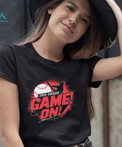 3rd Grade Game On Baseball Back To School shirt