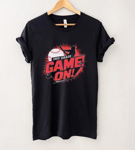 3rd Grade Game On Baseball Back To School shirt