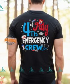 4Th Of July Emergency Crew Emergency Nurse Fireworks T Shirt