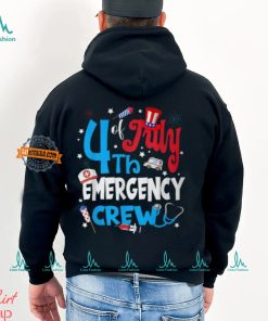 4Th Of July Emergency Crew Emergency Nurse Fireworks T Shirt