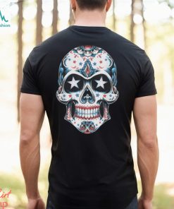 4th of July American Sugar Skull T Shirt