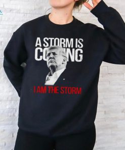 A Storm Is Coming I Am The Storm Donald Trump T Shirt