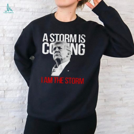 A Storm Is Coming I Am The Storm Donald Trump T Shirt