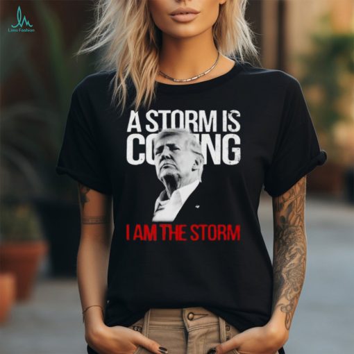 A Storm Is Coming I Am The Storm Donald Trump T Shirt