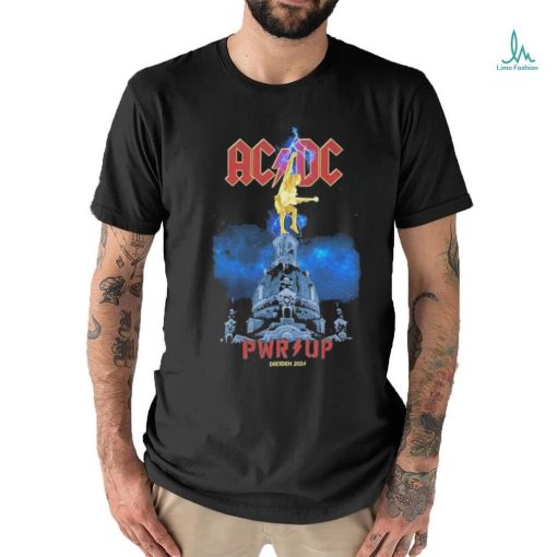 AC DC Dresden Rinne June 16  19 2024 Tour T shirt