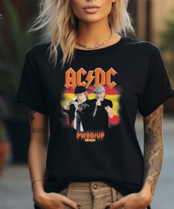 AC DC Sevilla ES Pwrd Up Spain 2024 Tour Shirt