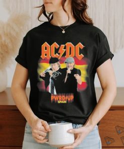 AC DC Sevilla ES Pwrd Up Spain 2024 Tour Shirt