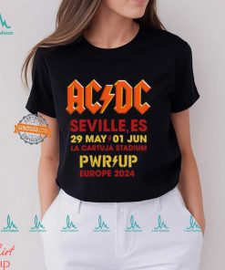 AC DC Seville 2024 Tour Shirt