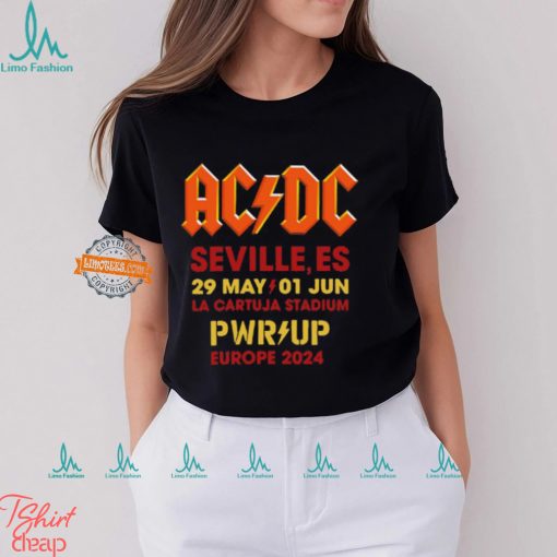 AC DC Seville 2024 Tour Shirt