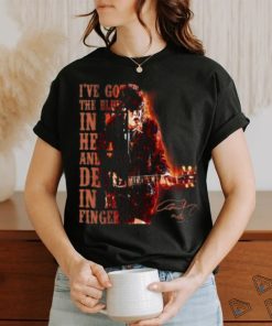 ACDC Angus Young I’ve Got The Blues In My Heart And The Devil In My Fingers T Shirt