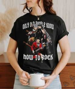 ACDC Only Old People Know How To Rock T Shirt