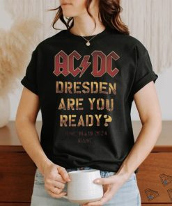 ACDC PWRD Up Dresden Are You Ready June 16 19 2024 Tour Shirt